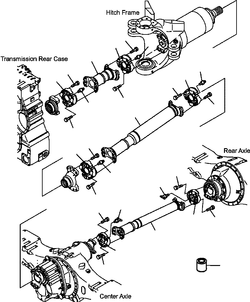 Part |$1. REAR DRIVE SHAFT [F3240-01A0]