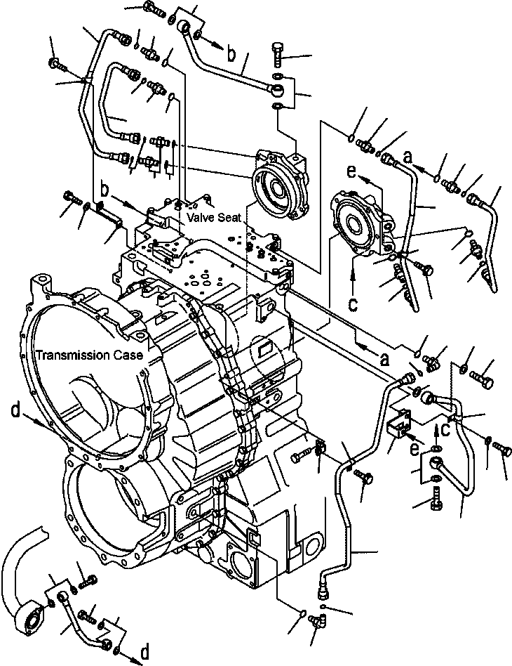 Part |$13. TRANSMISSION - PIPING (1/2) [F3300-61A0A]