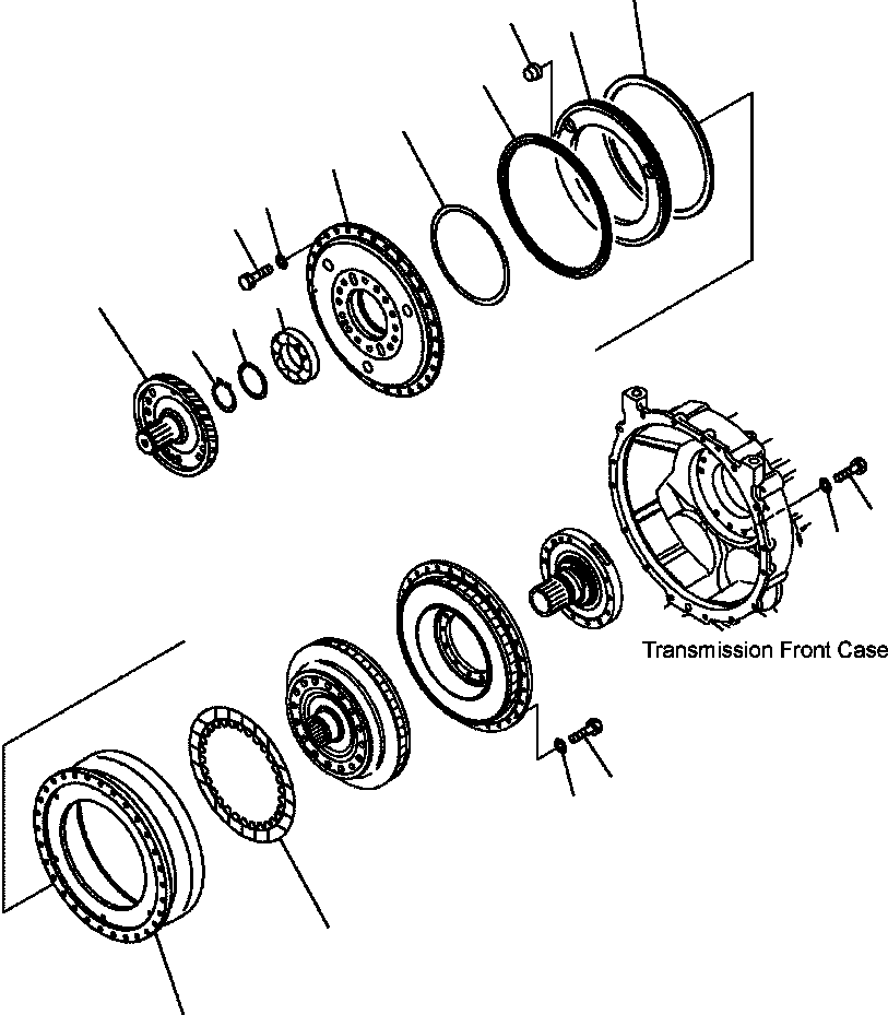 Part |$18. TRANSMISSION - TORQUE CONVERTER DRIVE CASE [F3300-66A0A]