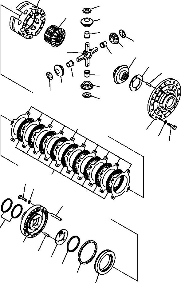 HM3501L PJ2C836 ENTER AXLE (SEE FIG. F3450-01A0)