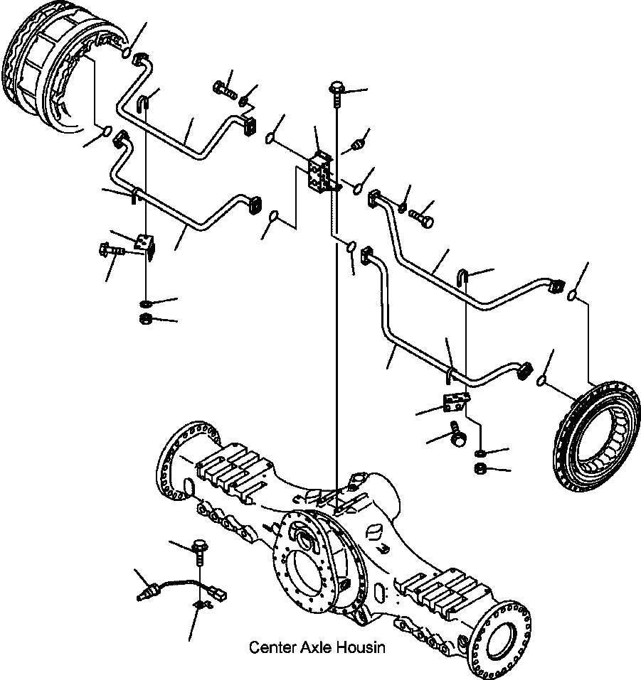 Part |$39. CENTER BRAKE COOLING [F3456-01A0]