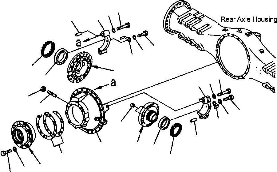 Part |$42. REAR AXLE - CARRIER [F3560-01A0]