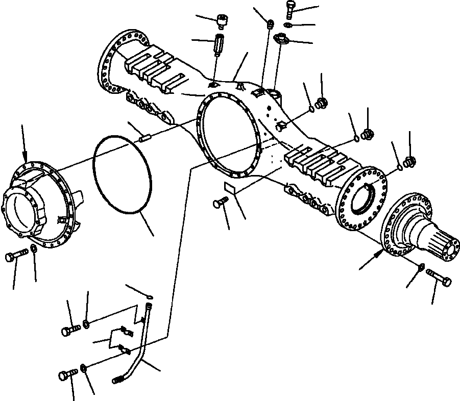 Part |$46. REAR AXLE - HOUSING AND RELATED PARTS [F3560-05A0]