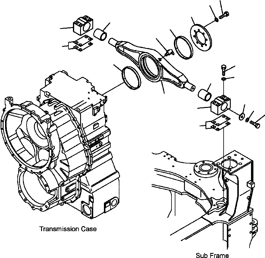 Part |$49. TRANSMISSION - MOUNTING [F3810-01A0]