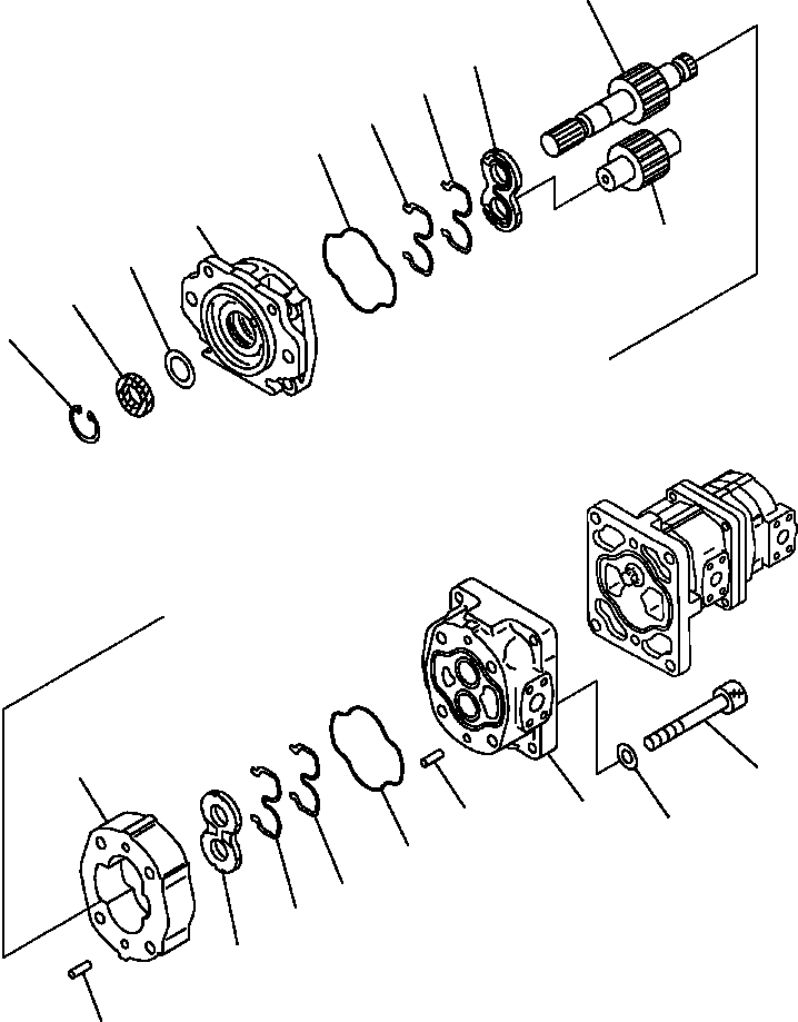 Part |$16. PUMP ASSEMBLY (1/3) - SAR80+12+8 [H0210-01E0]