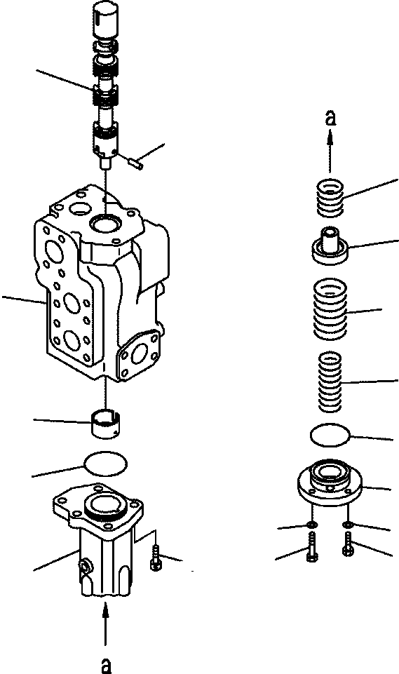 Part |$45. HOIST VALVE (2/3) - INNER PARTS [H3410-11C0]