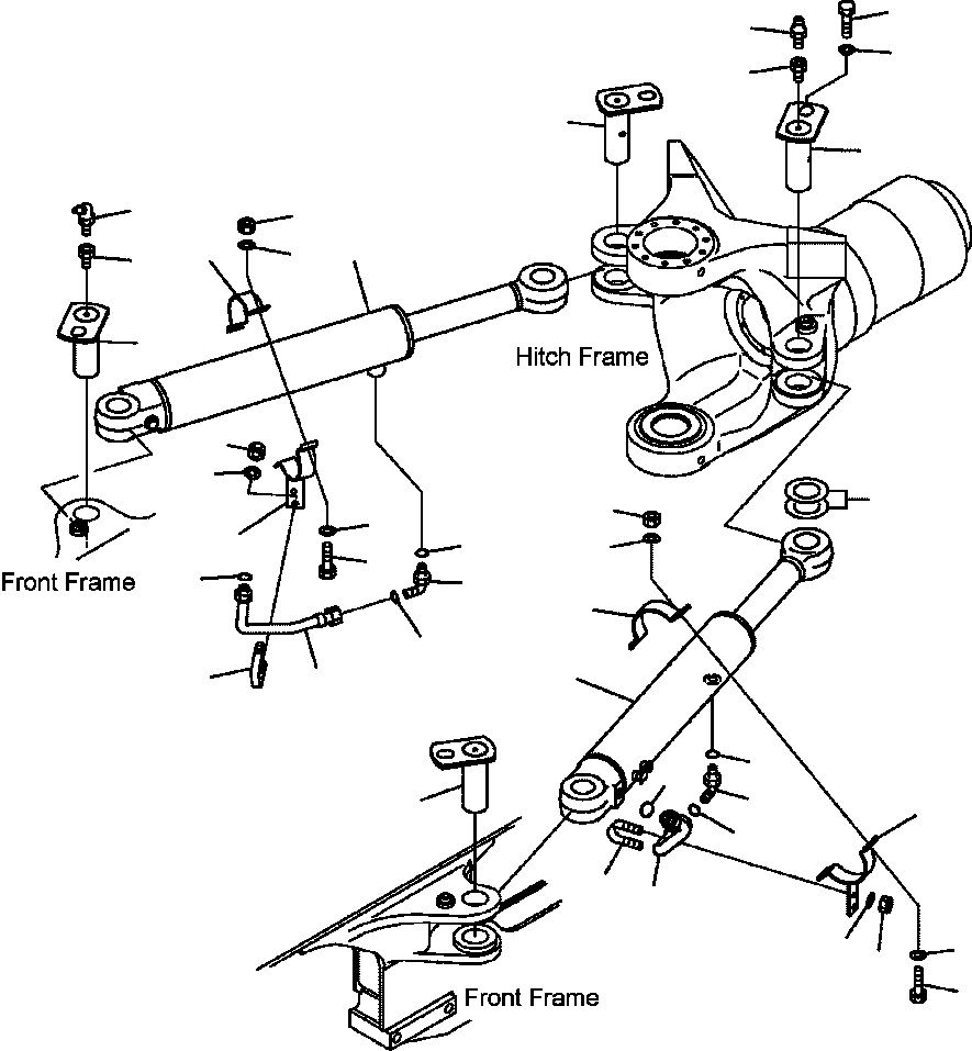 Part |$7. STEERING CYLINDER AND PIPING [J3160-01A0]