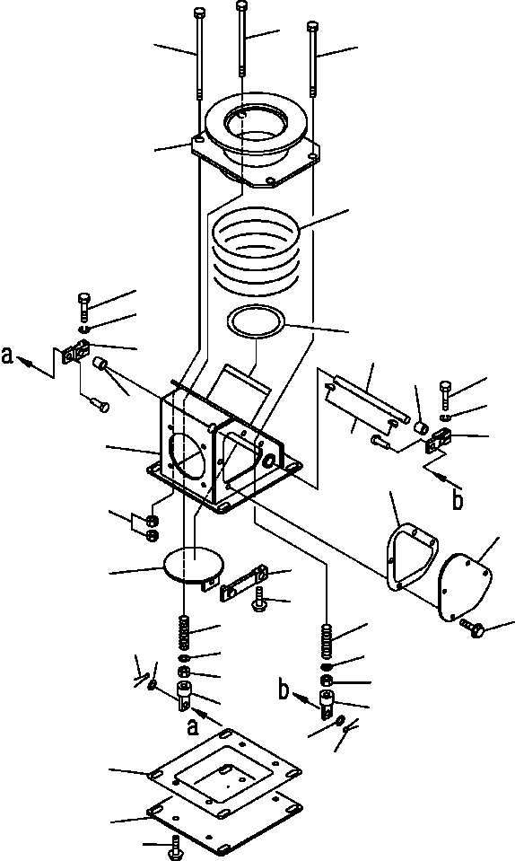 Part |$14. EXHAUST PIPING - EXHAUST BOX AND INNER PARTS [J3510-03A1A]