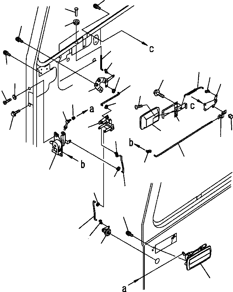 Part |$6. CAB - LH DOOR - DOOR LOCK [K0210-03A0]