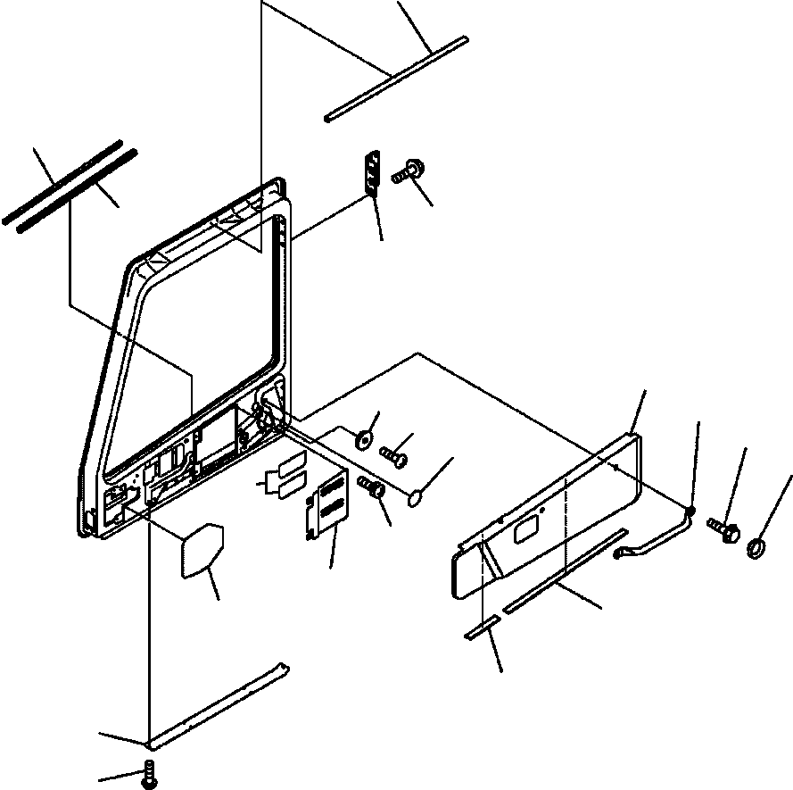 Part |$10. CAB - RH DOOR - ACCESSORY PARTS [K0210-07A0]