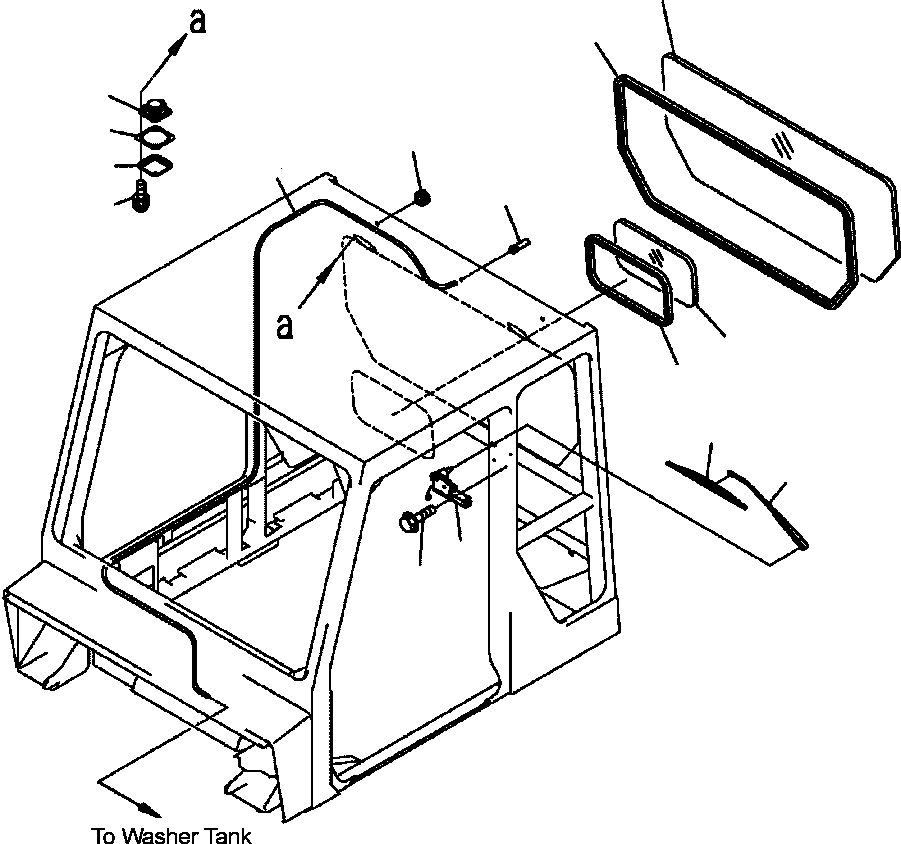 Part |$13. CAB - REAR PARTS [K0210-10A0]