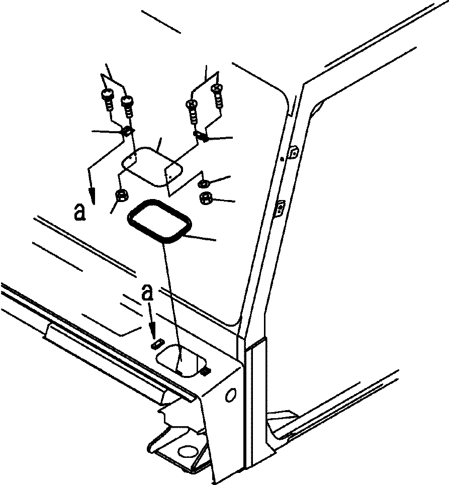 HM3501L PV2C182 AB, ROPS (SEE FIG. K0210-01A0)