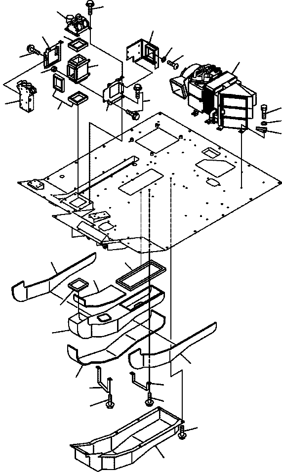 Part |$24. AIR CONDITIONER AND AIR DUCT [K0710-01A0]