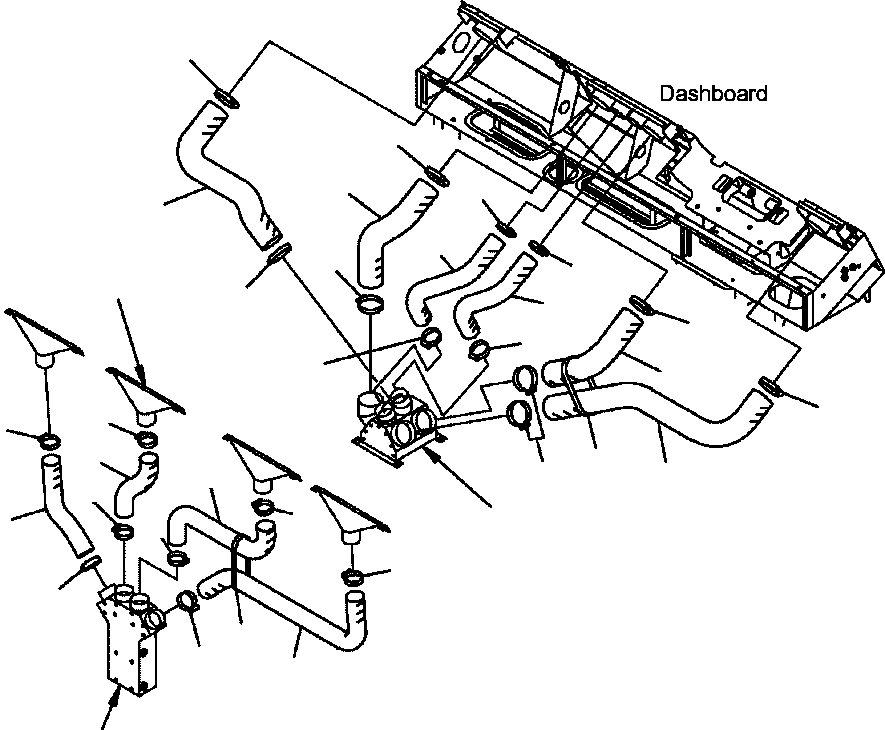 Part |$27. AIR CONDITIONER - AIR DUCT HOSE [K0710-02A0]