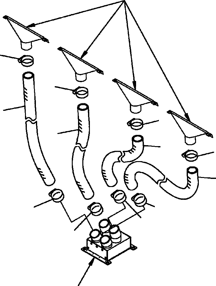 Part |$28. AIR CONDITIONER - CAR HEATER (HEATER PIPING) [K0710-02A1]