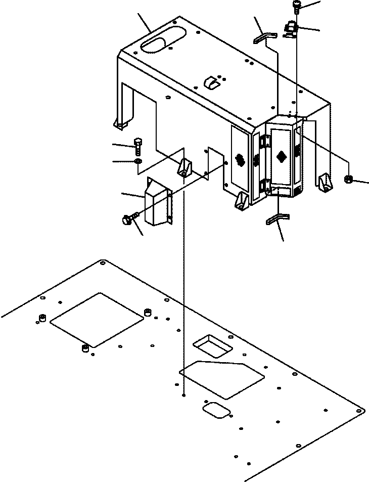 Part |$32. AIR CONDITIONER CAR HEATER - HEATER COVER [K0710-03A1]