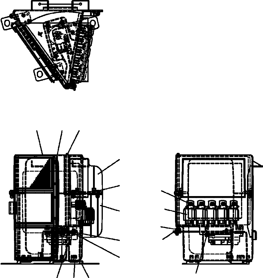 Part |$39. AIR CONDITIONER - BOX ASSEMBLY - INNER PARTS [K0710-08A0]