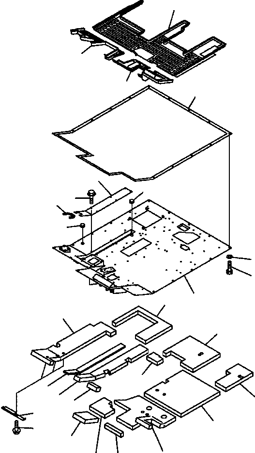 Part |$46. FLOOR FRAME AND MAT [K3100-01A0]