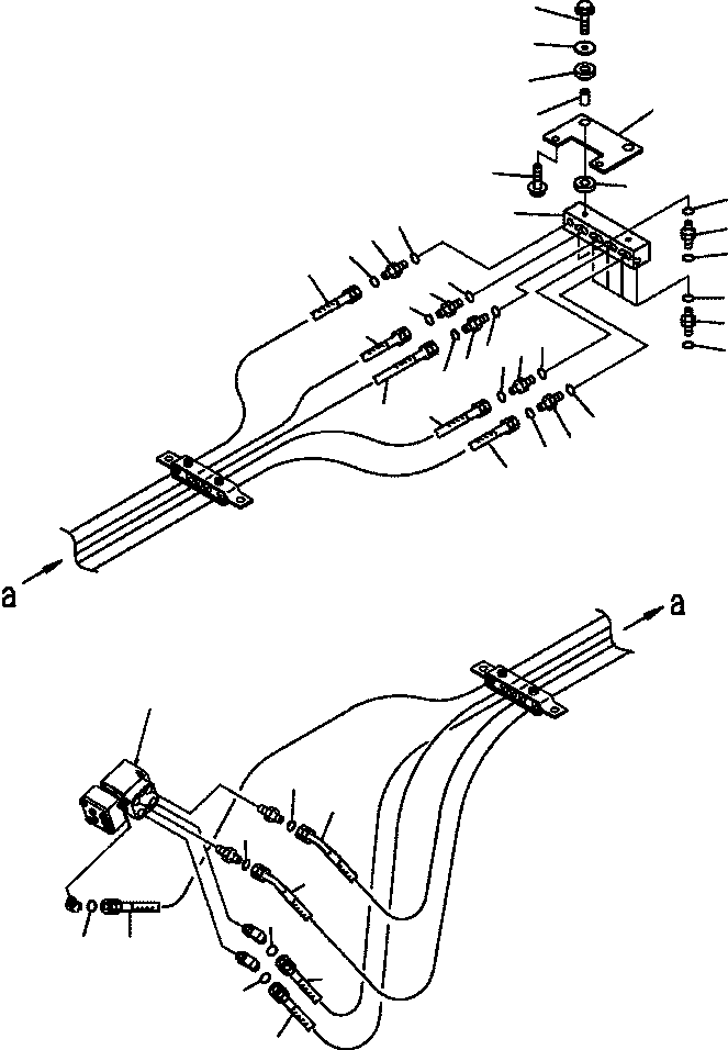 Part |$47. FLOOR - STEERING VALVE PIPING [K3100-02A0]