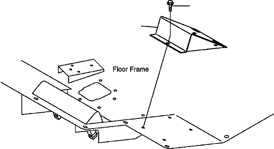 Part |$50. FLOOR - FOOT REST [K3100-05A0]