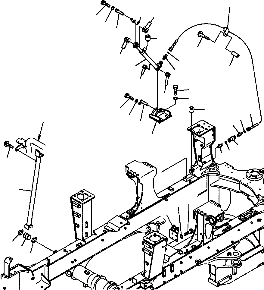 Part |$53. CAB - TILT CYLINDER AND RELATED PARTS [K3120-01A0]