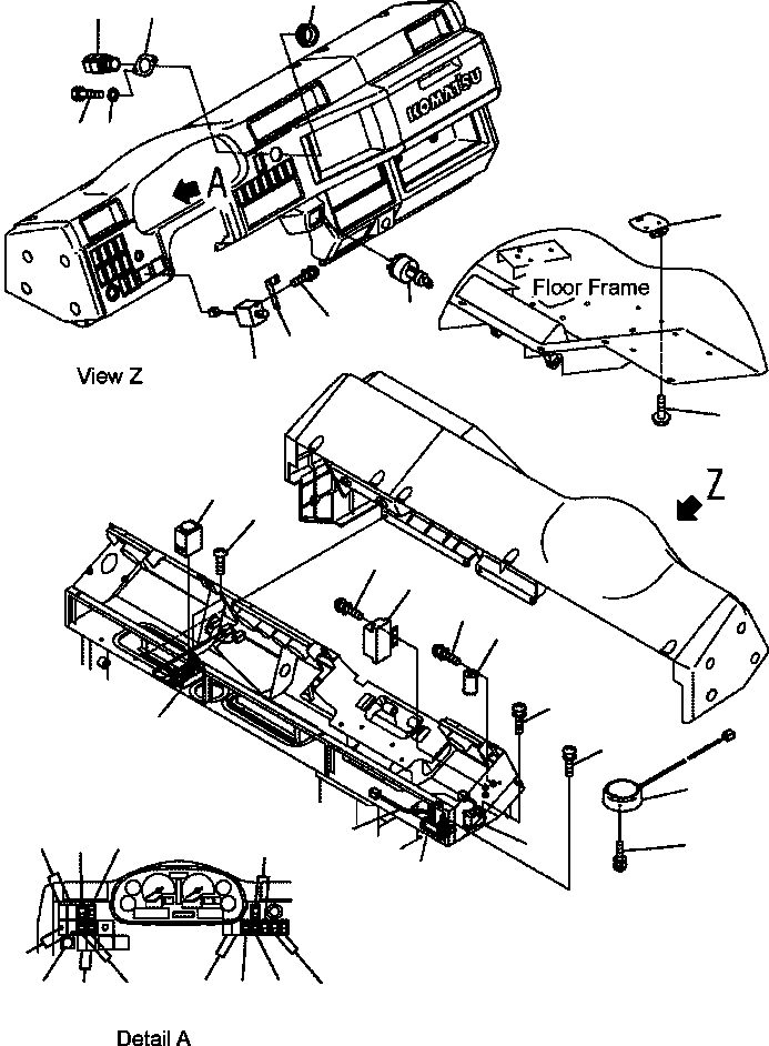 Part |$56. CAB - INSTRUMENT PANEL - ELECTRICAL SYSTEM [K3210-03A0]