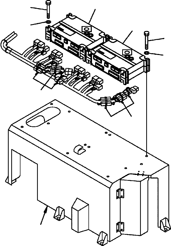 Part |$65. CAB ELECTRICAL - TRANSMISSION CONTROLLER AND BRAKE CONTROLLER [K3291-03A0]