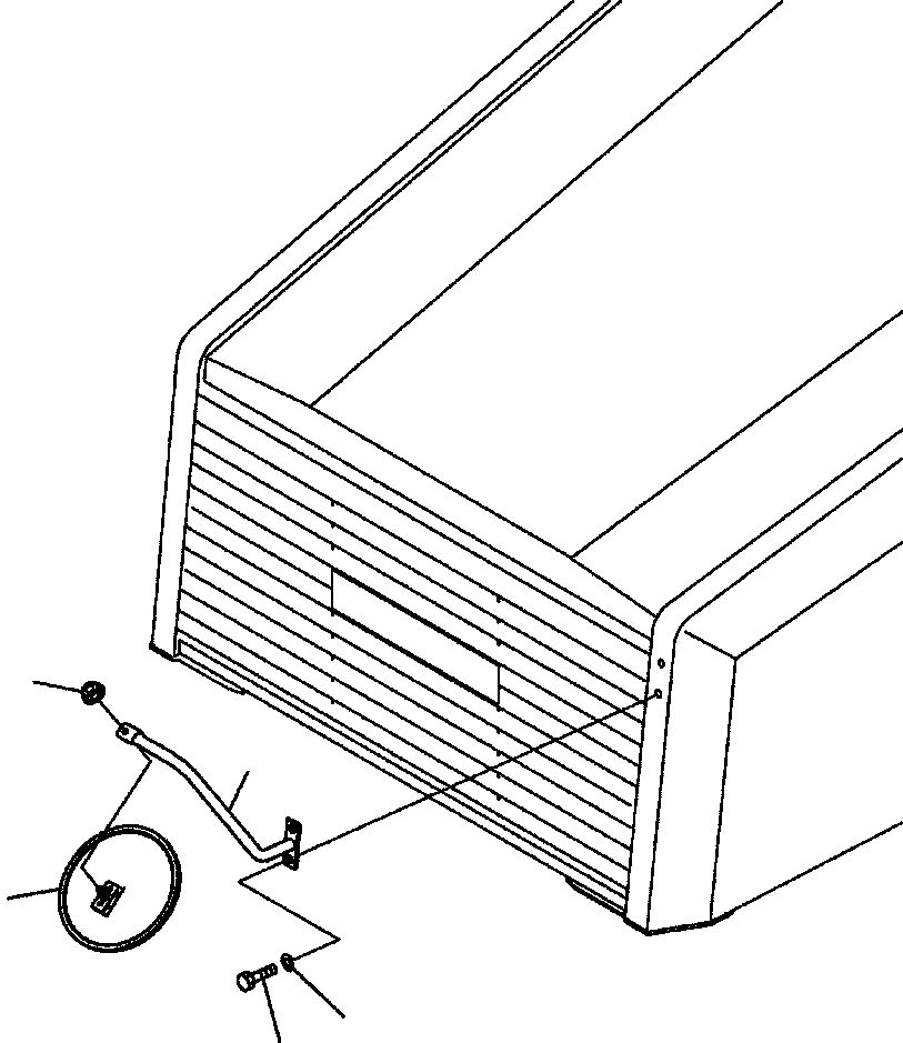 Part |$2. ENGINE HOOD - FRONT UNDER MIRROR [M3141-03A0]