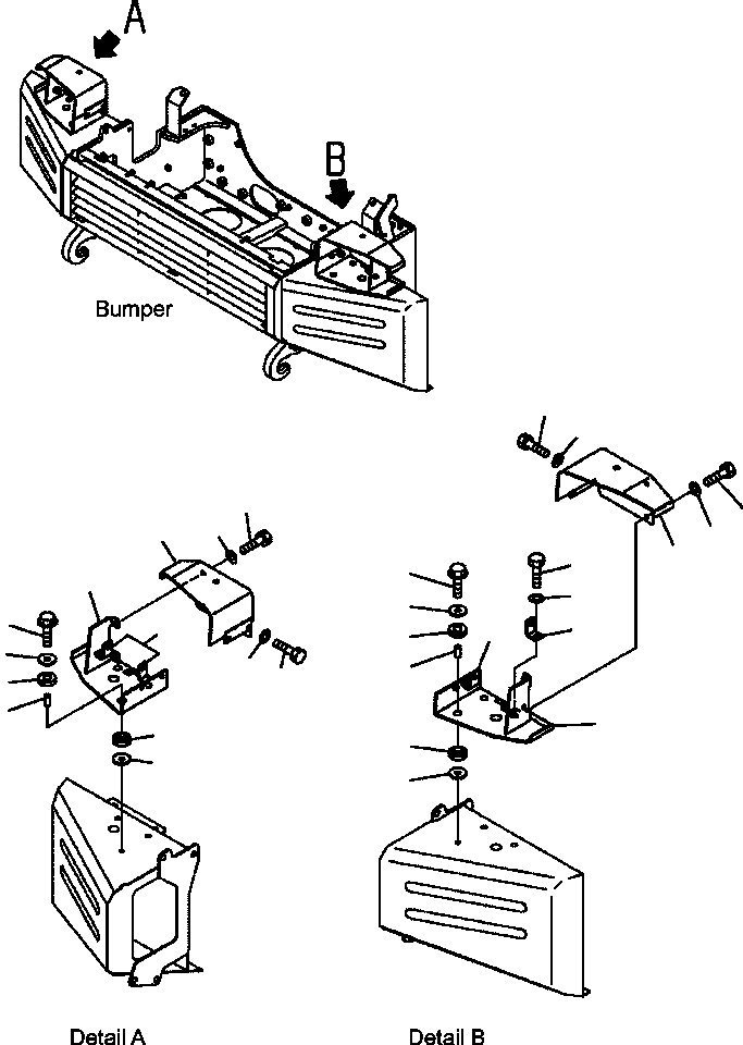 Part |$15. HEAD LAMP BRACKET, MOUNT PARTS WITH FOG LAMP [M3410-02A1]