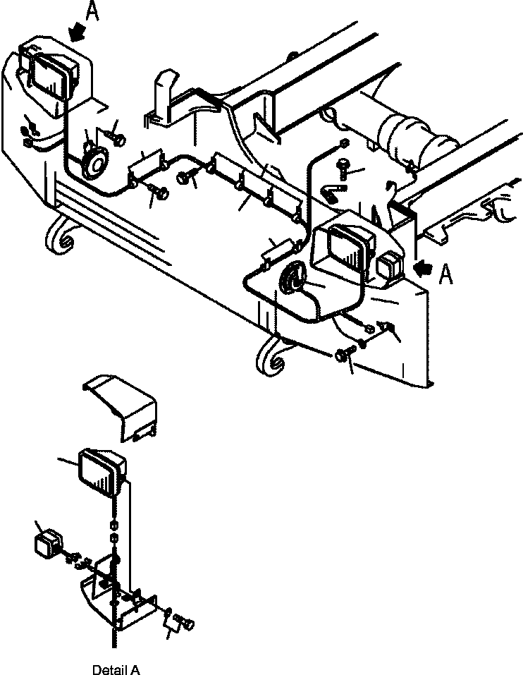 Part |$16. HEAD LAMP AND ELECTRICAL HARNESS [M3410-03A0]