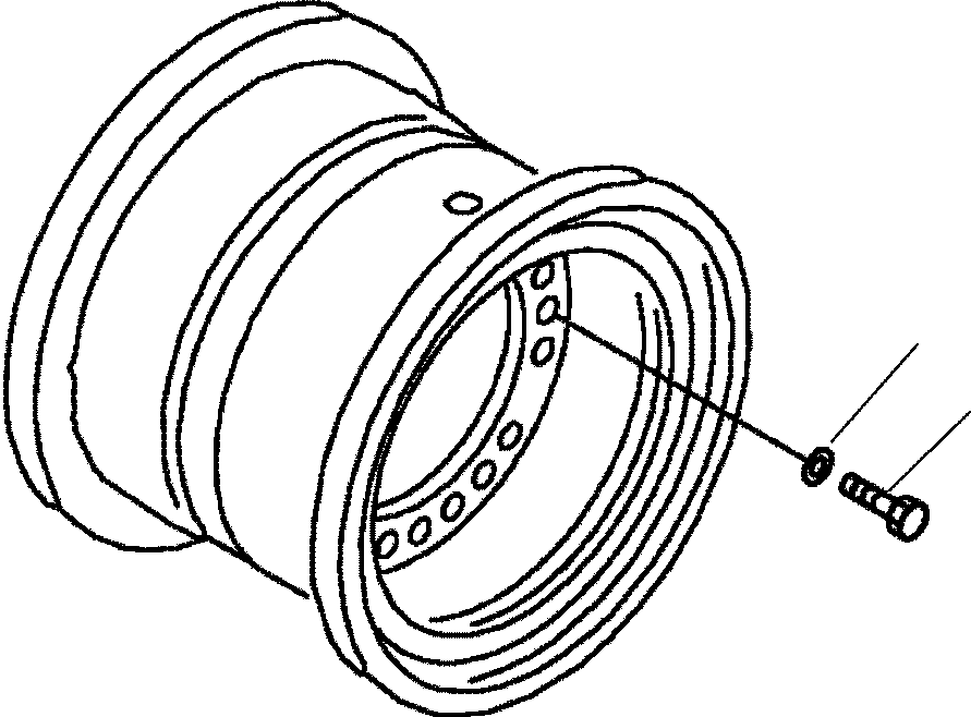 Part |$1. RIM - MOUNT BOLTS AND WASHERS [S0110-02A0]