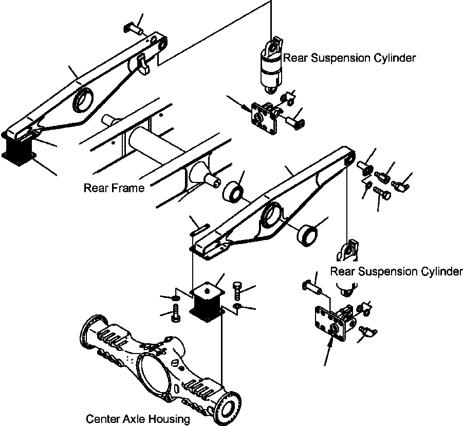 Part |$8. REAR SUSPENSION - EQUALIZER BAR AND RELATED PARTS [S3300-01A0]