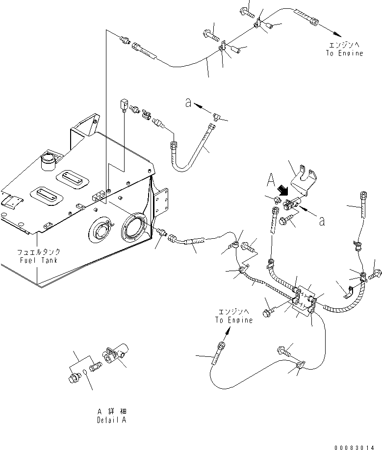 Part 60. FUEL PIPING (WITH WATER SEPARATOR) (1/2) [D0200-01A2]