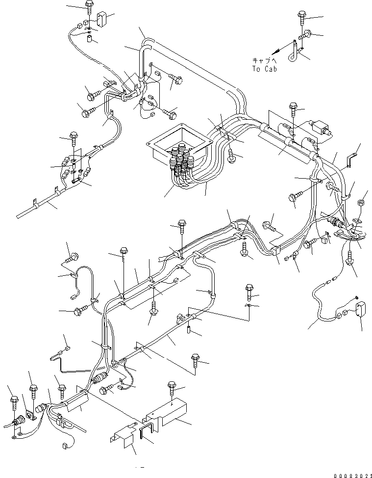 Part 80. FRONT FRAME ELECTRICAL (L.H. SIDE HARNESS) [E0200-03A0]