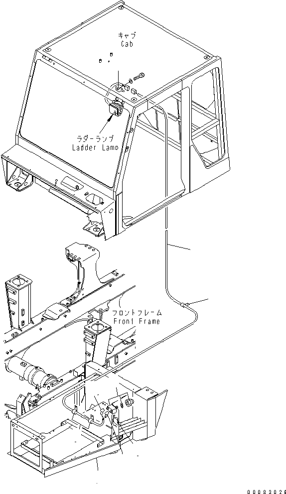 Part 130. FRONT FRAME ELECTRICAL (LADDER LAMP HARNESS) [E0310-01A0]