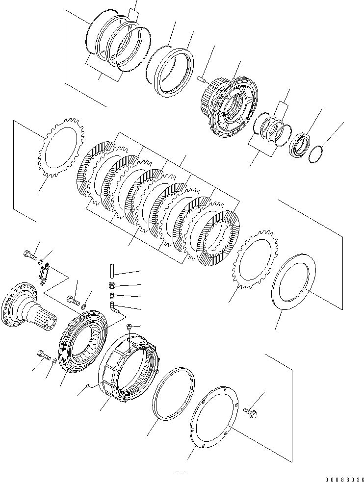 Part 350. CENTER AXLE (HUB) [F3450-06A0]