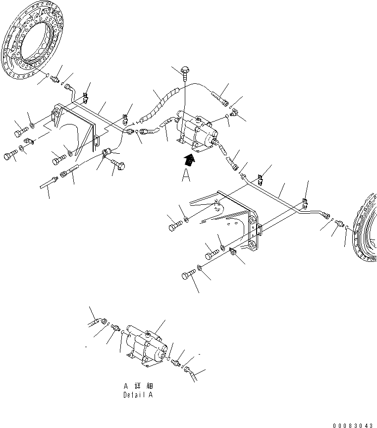 Part 440. REAR BRAKE PIPING [F3465-01A0]