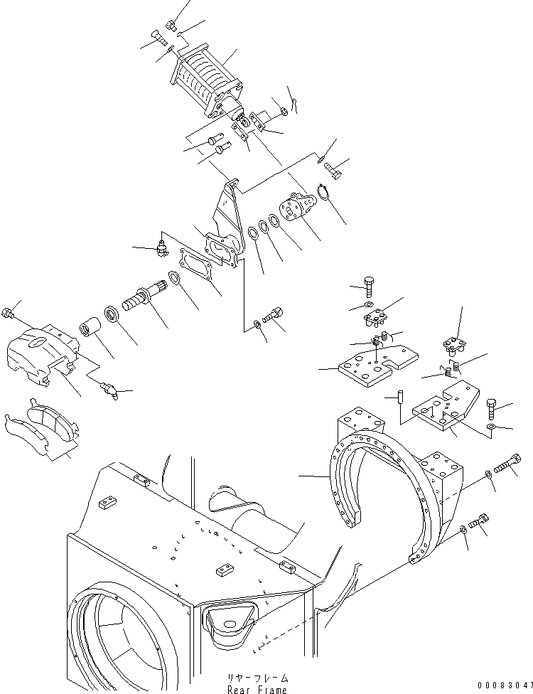 HM400-0E 00083047 ARKING BRAKE