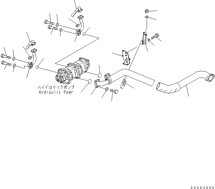 Part 200. HYDRAULIC PIPING (PUMP LINE) [H0210-02A0]