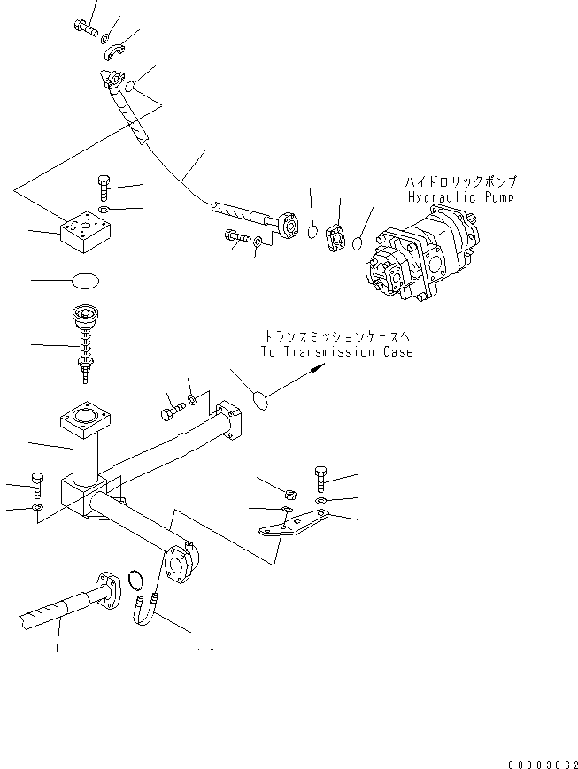 Part 240. HYDRAULIC PIPING (FILTER TO PUMP) [H0210-06A0]