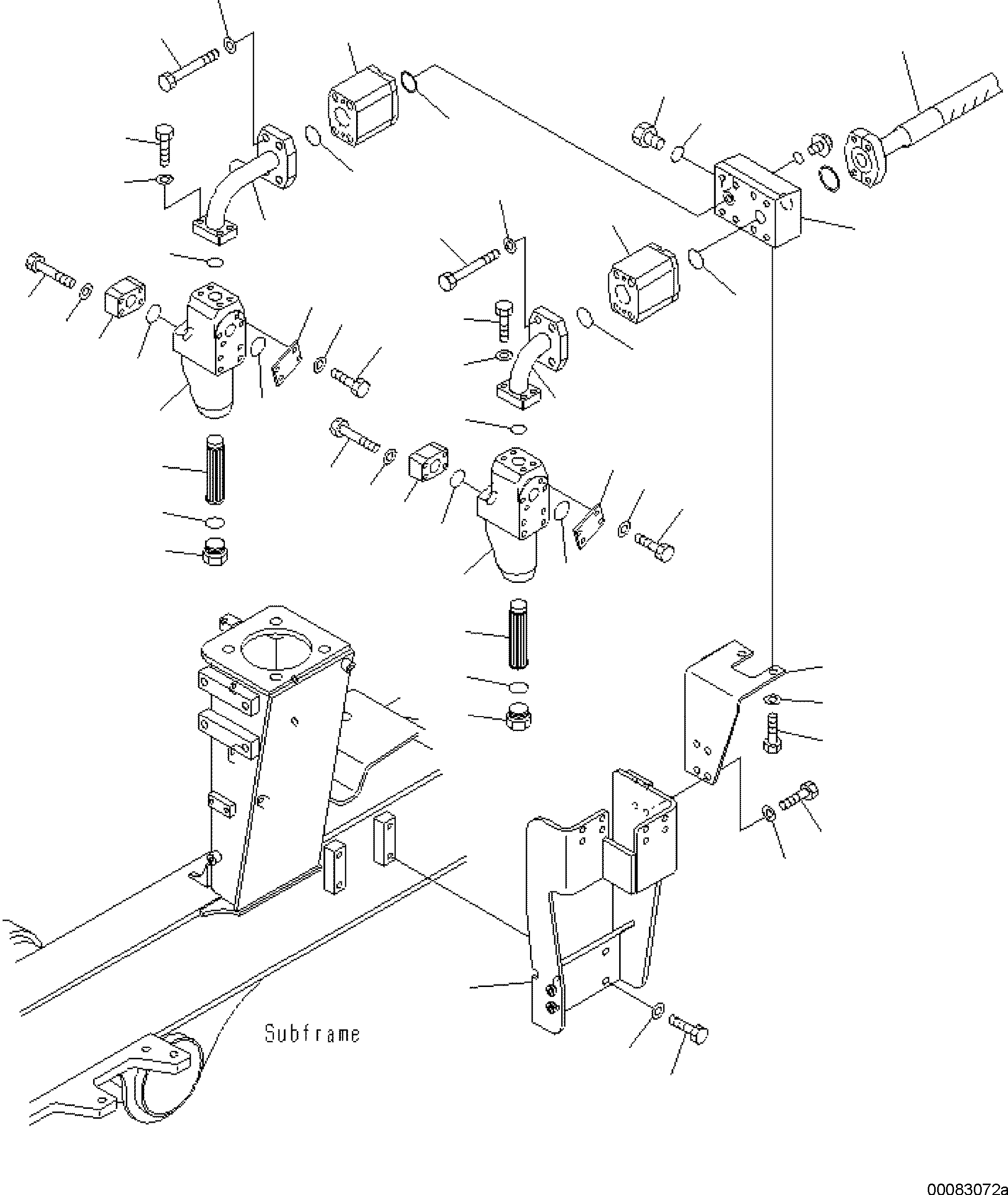 Part 350. HYDRAULIC PIPING (LINE FILTER AND PIPING) [H3410-04A0]