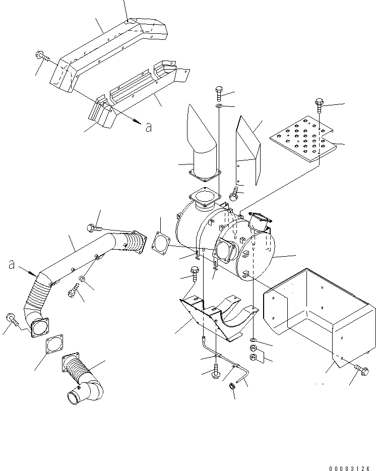 Part 160. EXHAUST PIPING (BODY HEATING) (1/2) [J3510-01A1]