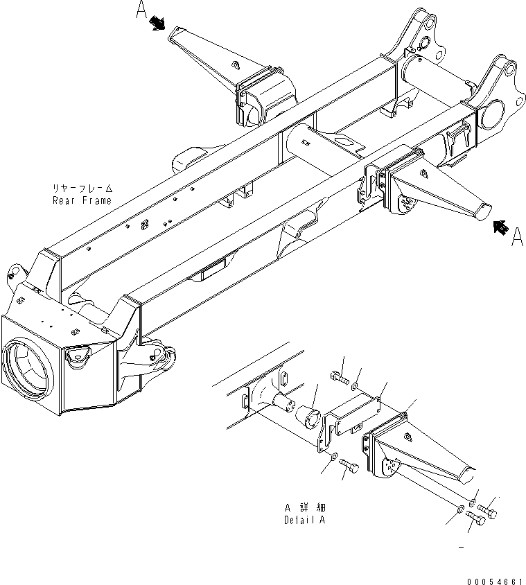 Part 150. REAR SUSPENSION (EQUALIZER BAR MOUNTING PARTS) (FOR NEW TAIL GATE) [S3300-03A2]