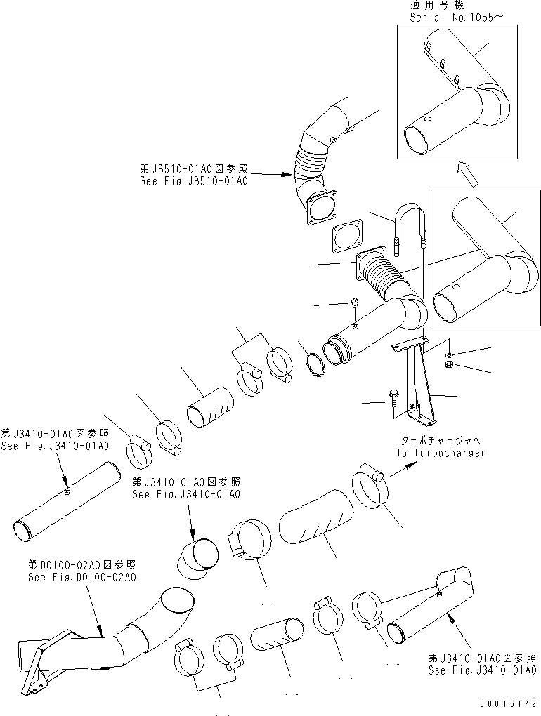 Part 30. ENGINE PIPING (AIR INTAKE AND EXHAUST) [B0130-01A0]