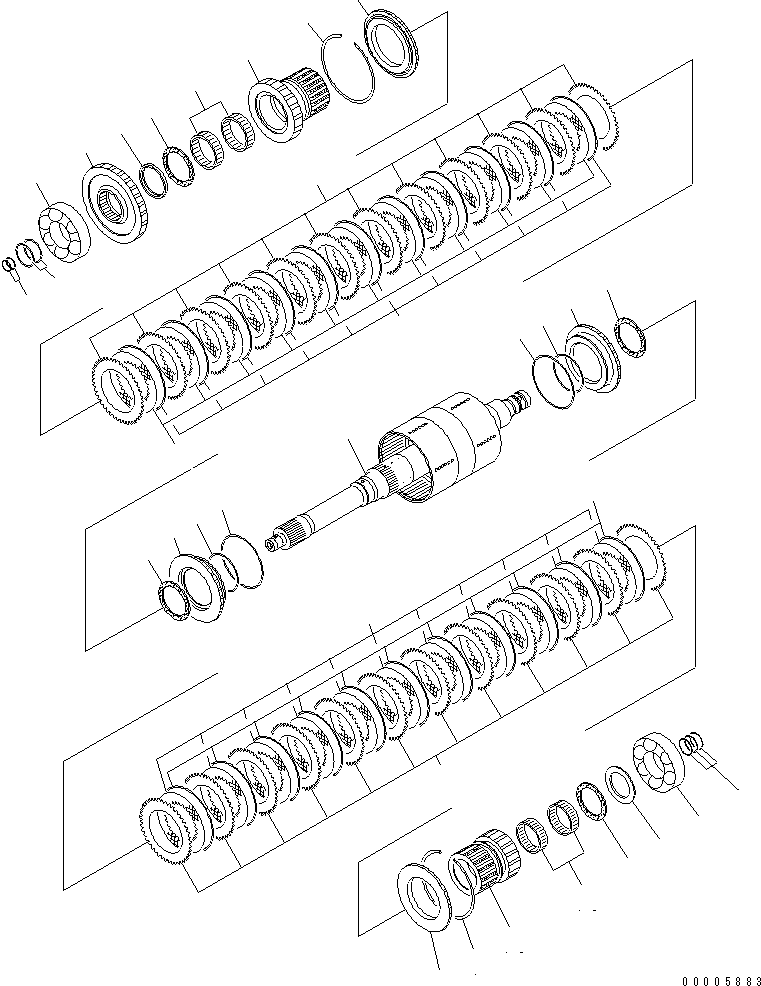 HM400-1R RANSMISSION (FOWARD LOW AND REVERSE)