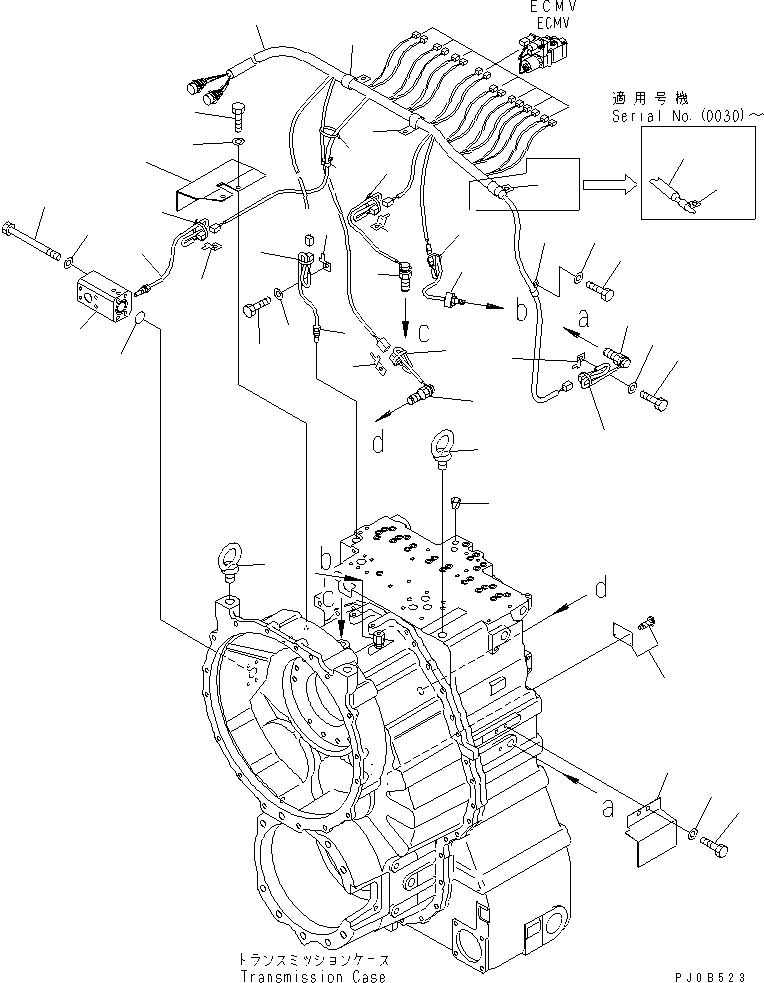 HM400-1R RANSMISSION (ACCESORY) (2/2)(#(1001-1076))