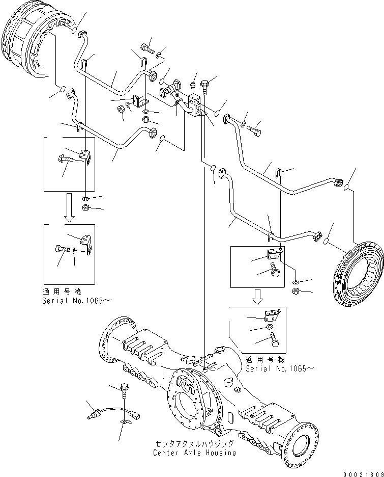 HM400-1R ENTER BRAKE COOLING