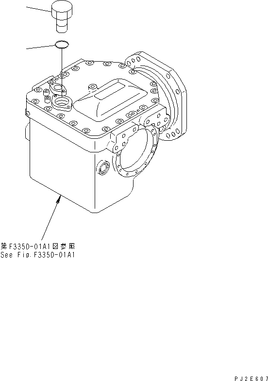 HM400-1R YDRAULIC PUMP (PLUG) (LIMITED SLIP DIF.)