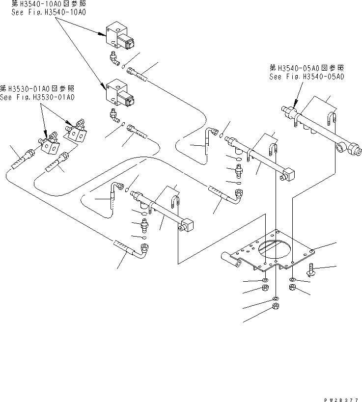 Part 620. BRAKE PIPING (FRONT AND REAR ACCUMULATOR LINE) [H3540-02A0]