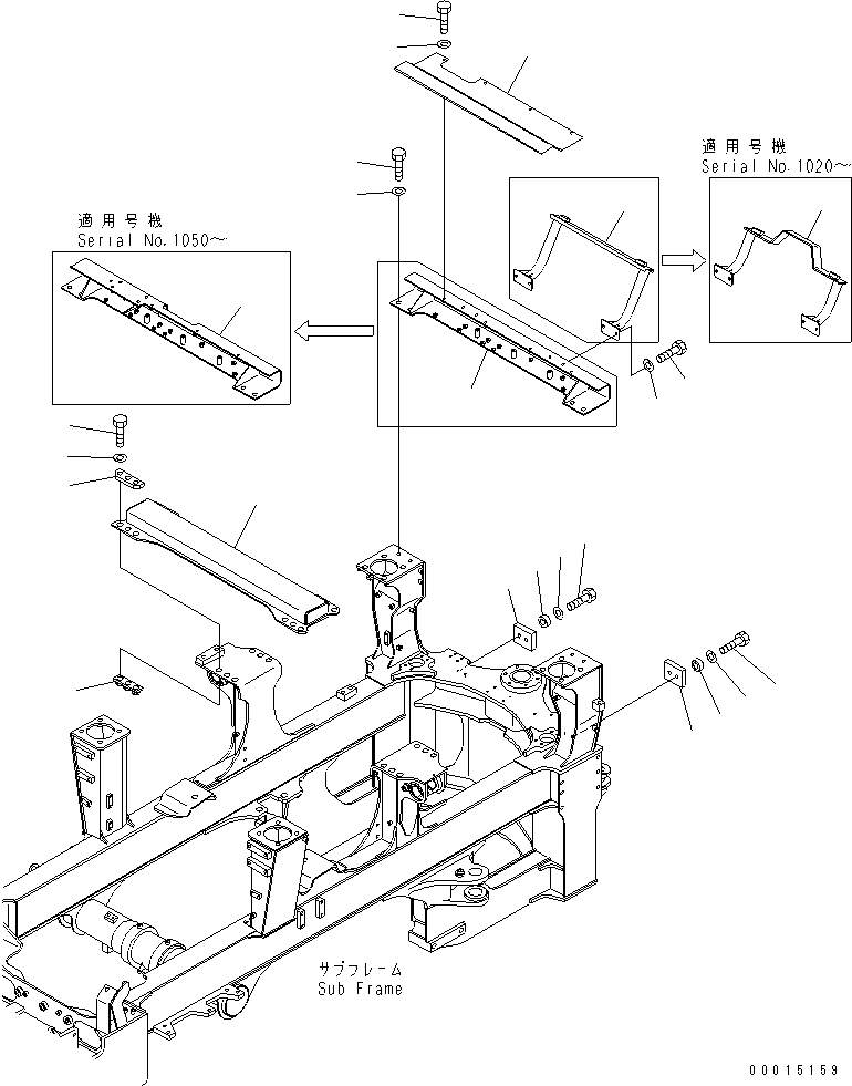 Part 30. SUB FRAME (FRAME ACCESSORY PARTS)(#1001-1076) [J3125-02A0]